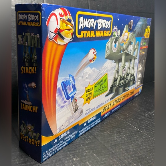 Star Wars Angry Birds AT-AT Attack Battle Game Brand New in Box - Picture 4 of 6